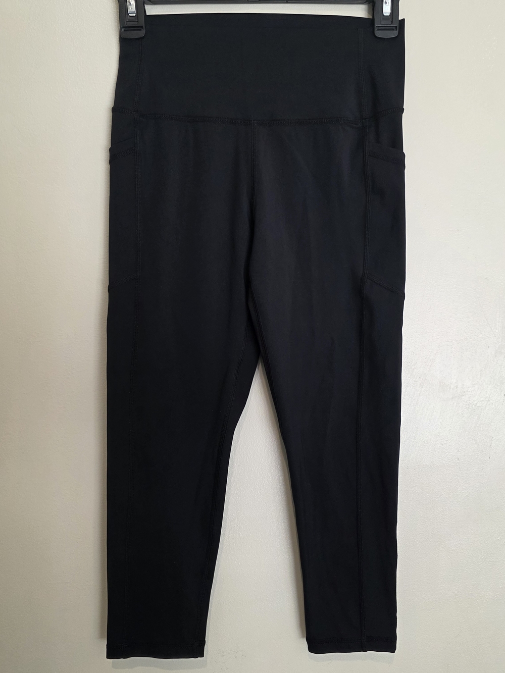 Girls High-Waist Black Active Pocket Leggings ZYIA